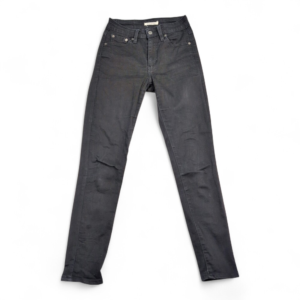 Levi's 721 High Rise Skinny Jeans‎ Black Size 25